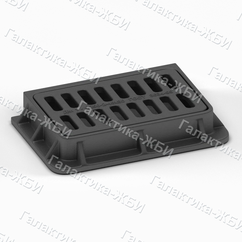 Решетка Дождеприемник ДМ1-С250-2-48х30