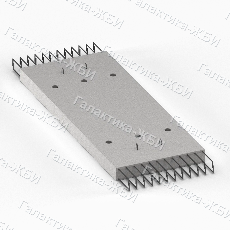 2П-15 Плита контрфорсных стен