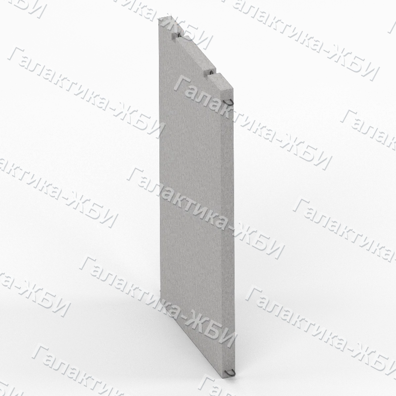 ПЭ4.12.21-б Панель экрана железобетонная